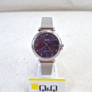 Lote siguiente: Reloj de Pulsera Q&Q Plateado con Malla Milanesa y Esfera Oscura