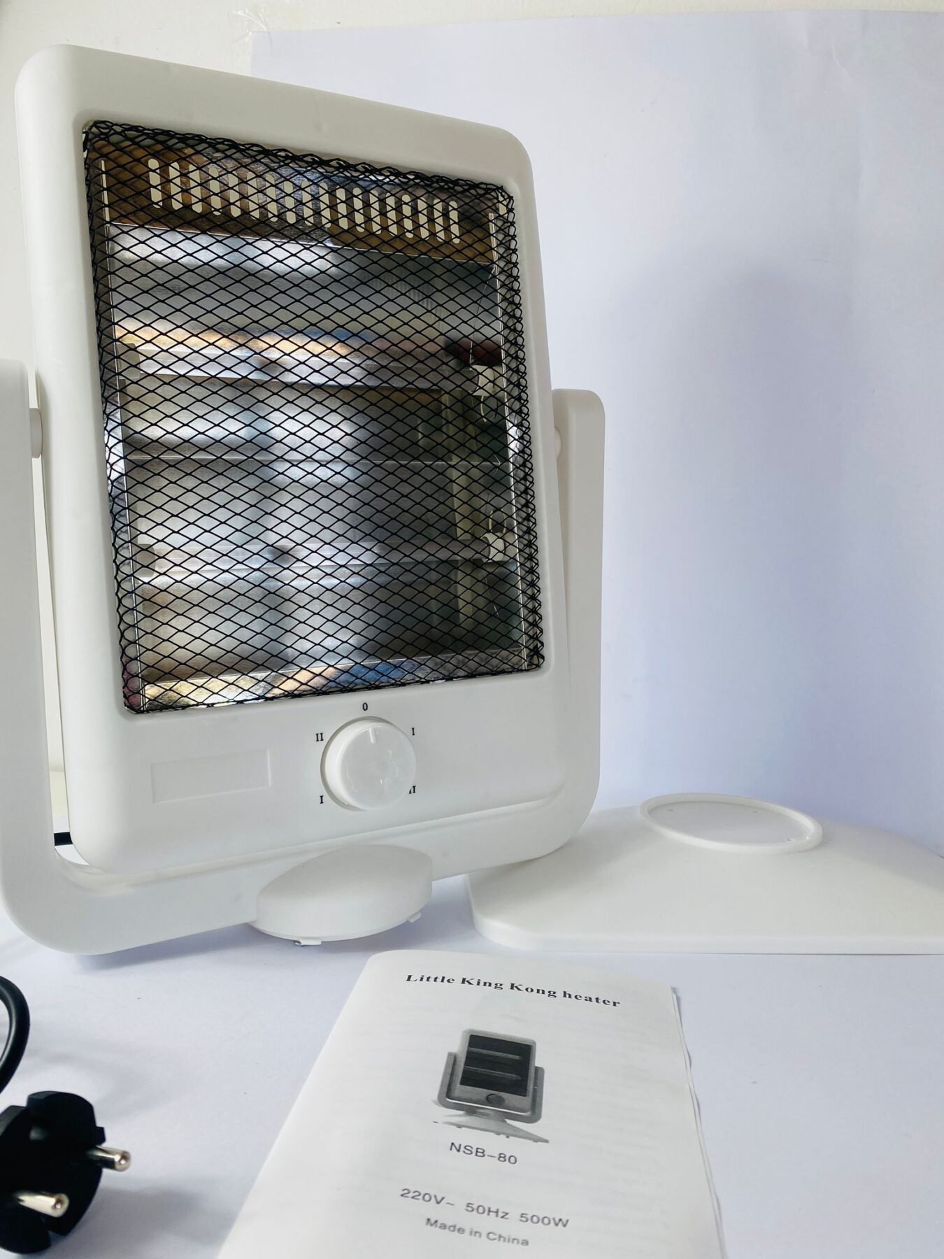 Item estufa-electrica-halogena-blanca - Image 1