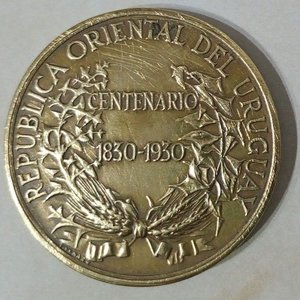 Lote anterior: Medalla Oficial Centenario República Oriental del Uruguay 1830-1930