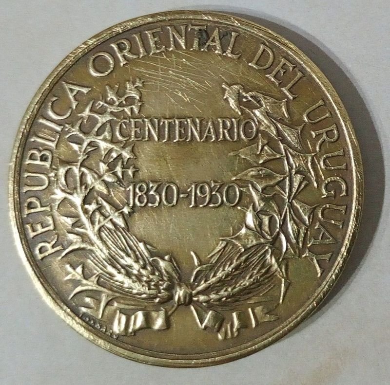 Medalla Oficial Centenario República Oriental del Uruguay 1830-1930
