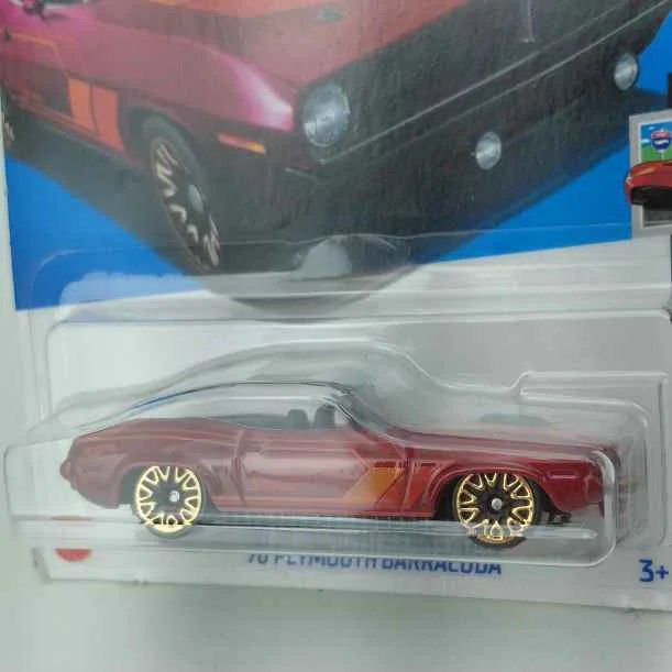Hot Wheels 1970 Plymouth Barracuda Juguetes - imagen 2