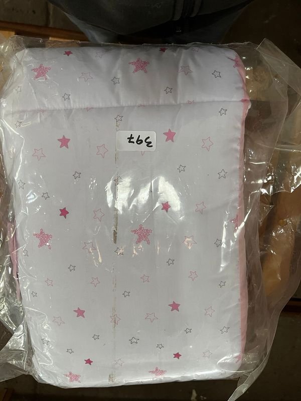Chichonera Infantil Estrellas Rosa Blanco Industria Argentina