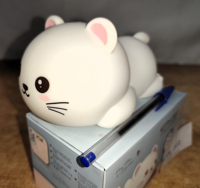 VELADORA LED INFANTIL, RECARGABLE, MODELOS KITTY - imagen 5