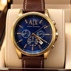Lote siguiente: Reloj Armani Exchange AX2508 Cronógrafo Dorado y Azul para Hombre