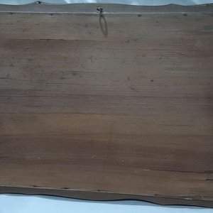Espejo Biselado Rectangular con Marco de Madera - imagen 3