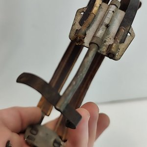 Hebilla Militar SMA Uruguay Años 50 y Soporte Auriculares Aviación Americanos - imagen 5