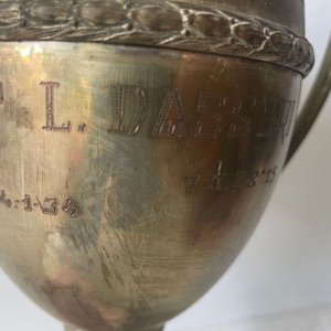 Trofeo de Bronce "La Teja" de 1934, Tercer Puesto L. Dassori - imagen 4