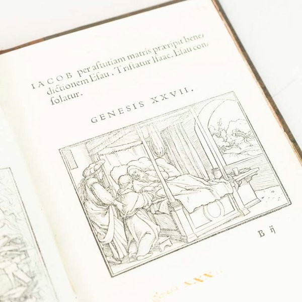 Historias Bíblicas Antiguo Testamento Ilustradas por Sebald Beham (1538) - imagen 1