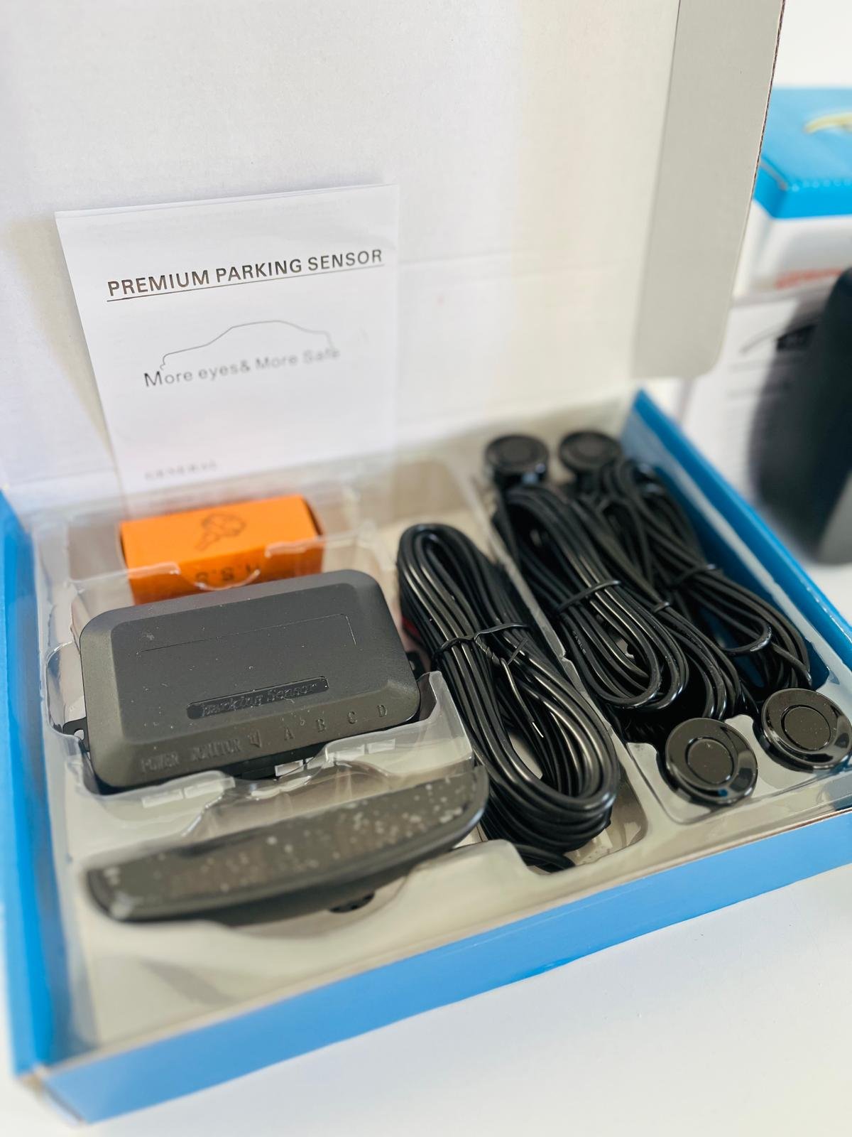 Kit Sensor de Estacionamiento y Ventilador Solar para Auto