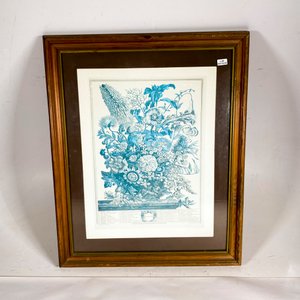 Lote siguiente: Cuadro Lámina "Arreglo Floral" con Marco de Madera