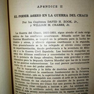 Libro "La Conducción de la Guerra del Chaco" por David H. Zook, Jr. - imagen 3