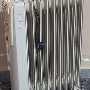 Radiador Eléctrico WNR Blanco con Ruedas - imagen 2