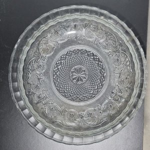 Set de 3 Fuentes y Bols de Vidrio Tallado - imagen 3