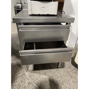 Mesada de Acero Inoxidable con Tres Cajones - imagen 2