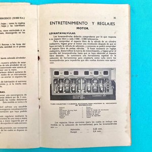 Manual de Instrucciones "El Hillman Minx" - Publicado Octubre 1938 - imagen 6