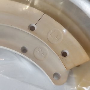 Rieles para Cascos de Vuelo Americanos SPH3/SPH4/HGU2 - Resina y Aluminio - imagen 3