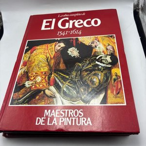 Libros de Maestros de la Pintura: Murillo, Miguel Ángel, Velázquez, El Greco - imagen 5