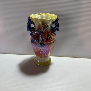 Lote de Artefactos de Iluminación, Espejo y Adornos Antiguos - imagen 9