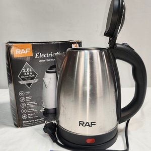 Pava Eléctrica RAF de Acero Inoxidable 2.0 L con Caja - imagen 3