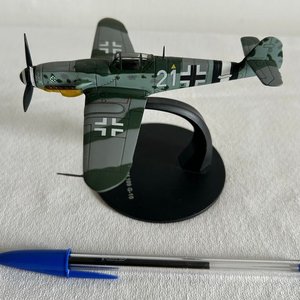 Maqueta Coleccionable Messerschmitt Bf 109 G-10 Segunda Guerra Mundial Escala 1:72 - imagen 3