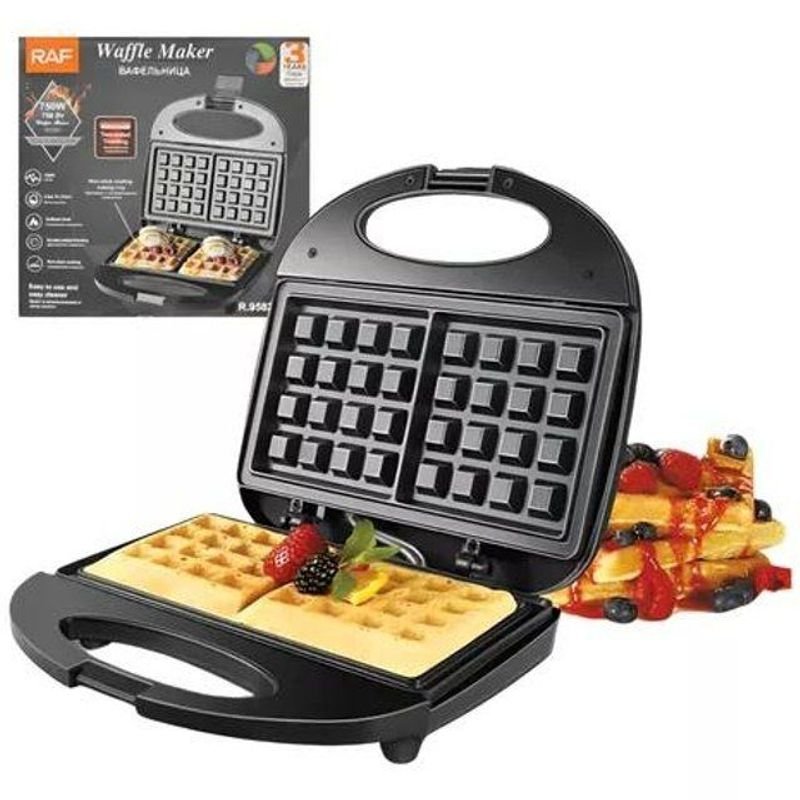 Maquinaria de Wafles con Box y Accesorios
