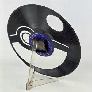 Reloj de Vinilo "Pokebola" con Agujas Rojas - imagen 5