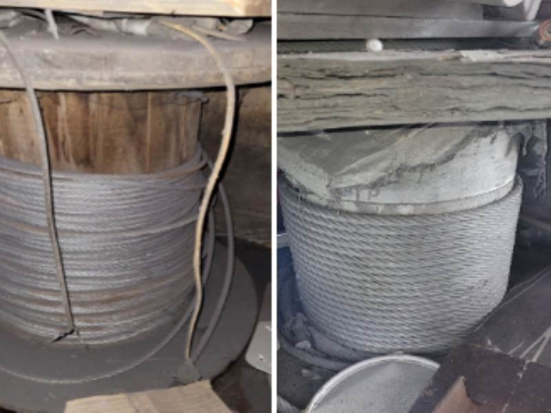 Carro Soporte para Bobinas de Cable