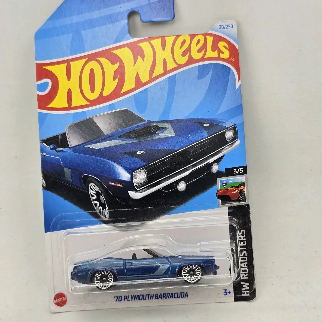 Hot Wheels Plymouth Barracuda '70 Azul Metalizado
