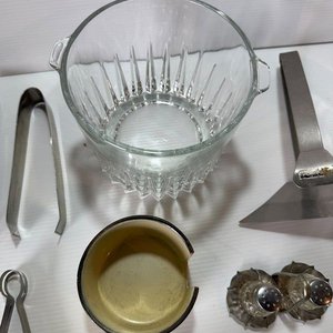 Juego de Hielera, Pinzas, Jarra y Salero/Pimentero - imagen 3