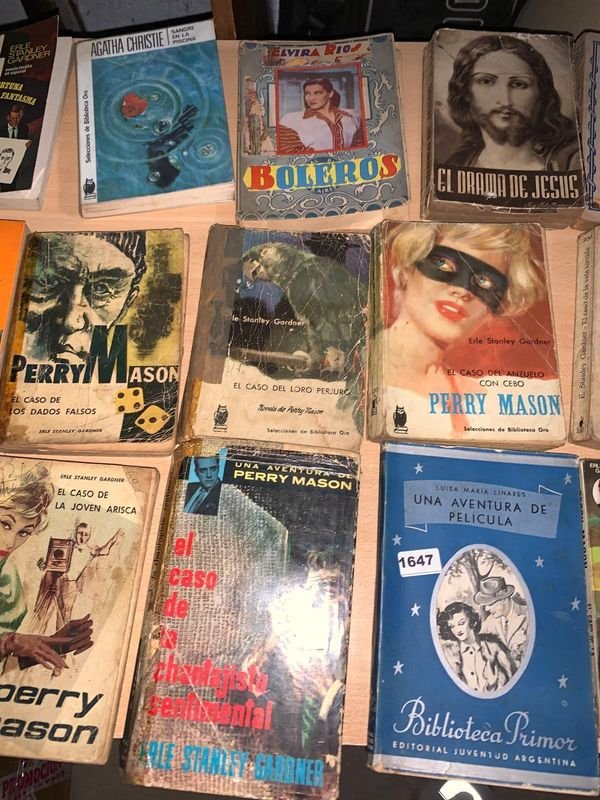 Colección de Novelas Antiguas de Perry Mason y Agatha Christie - imagen 3
