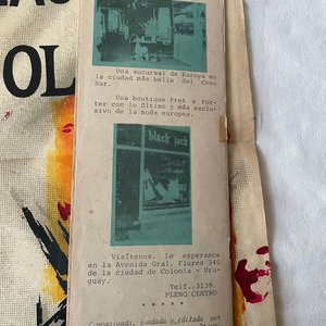 Lote de Colección: Afiche "1ª Exposición Feria Departamental de Artes Plásticas Colonia", Mini Guía de Colonia y Libro "Fogon y Olimpiada" - imagen 16