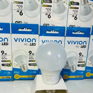 Lote x30 Lámparas LED Vivion 9W Luz Cálida - imagen 2
