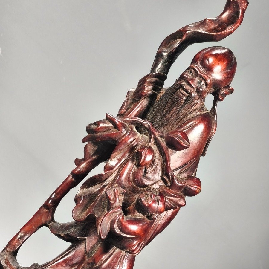 Figuras de madera tallada con estilo antiguo - imagen 10