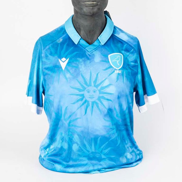 Camiseta de rugby de la selección de Uruguay oficial de tienda marca macron