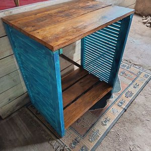 7070 estante auxiliar en madera 79x51x94 - imagen 6