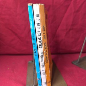 Lote de 3 Libros: Mónica por Mónica, Charlas con Juan Julio y Crónicas de El Hachero - imagen 2