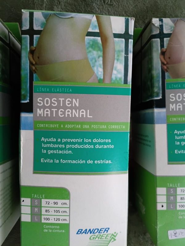 Sostén Maternal Banda Elástica Bander Green Talles S y L