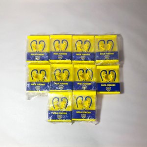 Lote siguiente: Diez Auriculares Inalámbricos Boca Juniors en Caja