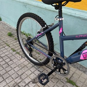 Bicicleta de Paseo Baccio Alpina Rodado 24 Rosado/Morado - imagen 15