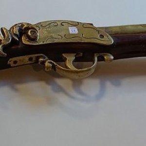 Réplica de Trabuco Estilo S. XVIII/XIX en Madera y Bronce - imagen 8