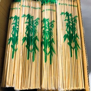 Pack de 2160 Palitos para Brochette de Bambú Natural - imagen 2