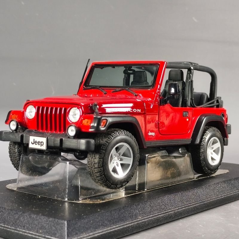 Maisto Jeep Wrangler Rubicon 1/18 Escala Colección - imagen 3