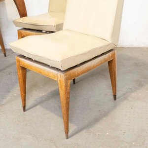 Mesa de Comedor con 6 Sillas Tapizadas en Cuerina - imagen 2
