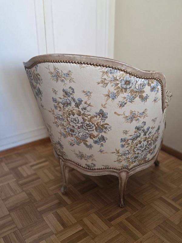 Sillón frances de estilo Luis XV en excelente estado - imagen 6