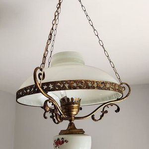 Lote anterior: Lámpara Colgante Estilo Farol con Detalle Floral
