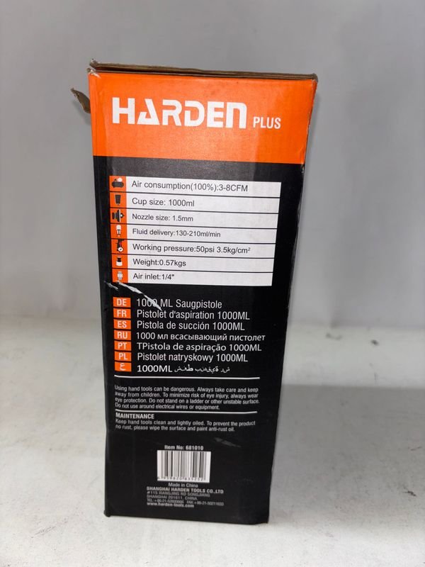 Pistola de pintar Harden: Equipamiento para la pintura - imagen 2
