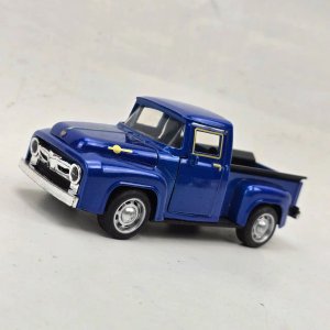 Camioneta Ford F-100 a Escala, Metal Azul - imagen 3