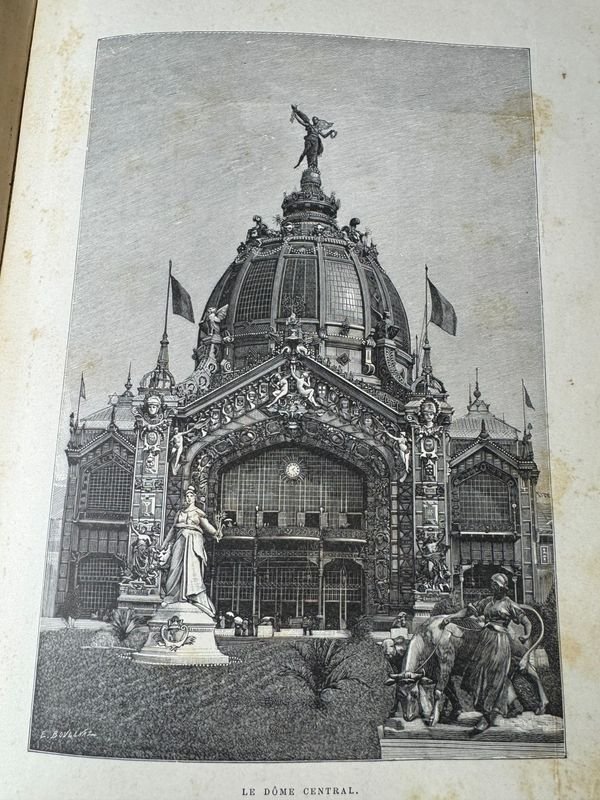 Libros antiguos de E. Monod - La exposición universal de 1889 - imagen 9