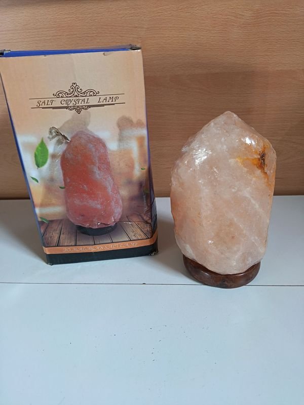 Lámpara de Sal del Himalaya Grande - Parte Superior