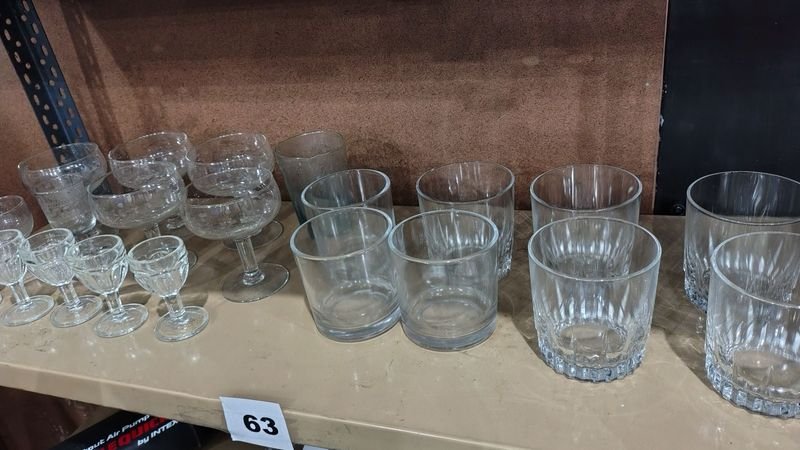 Copas y vasos de whisky de cristal - imagen 2